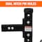 Buyers Products Adjustable Tri-Ball Hitch with Rotating Towing Balls for 2in Hitch Receivers 1802000 - alternate 4